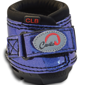 Metallic Blue CLB “Cute Little Boots” Slim Sole – For Minis (sold in pairs)