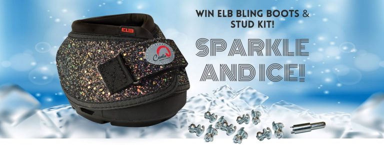 Win Cavallo ELB Bling Hoof Boots and Studs